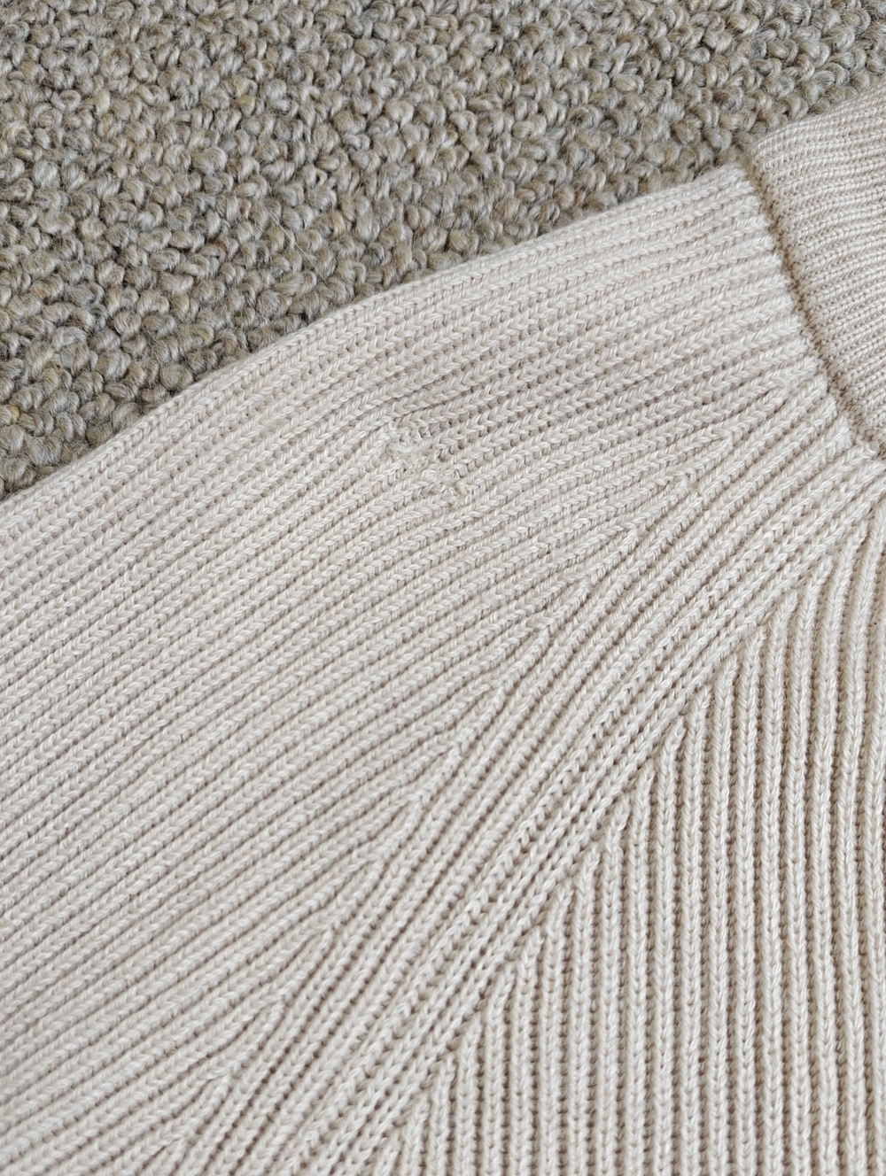 Sezane Sonnie Cardigan In Cream, Size Small - Picture 9 of 15